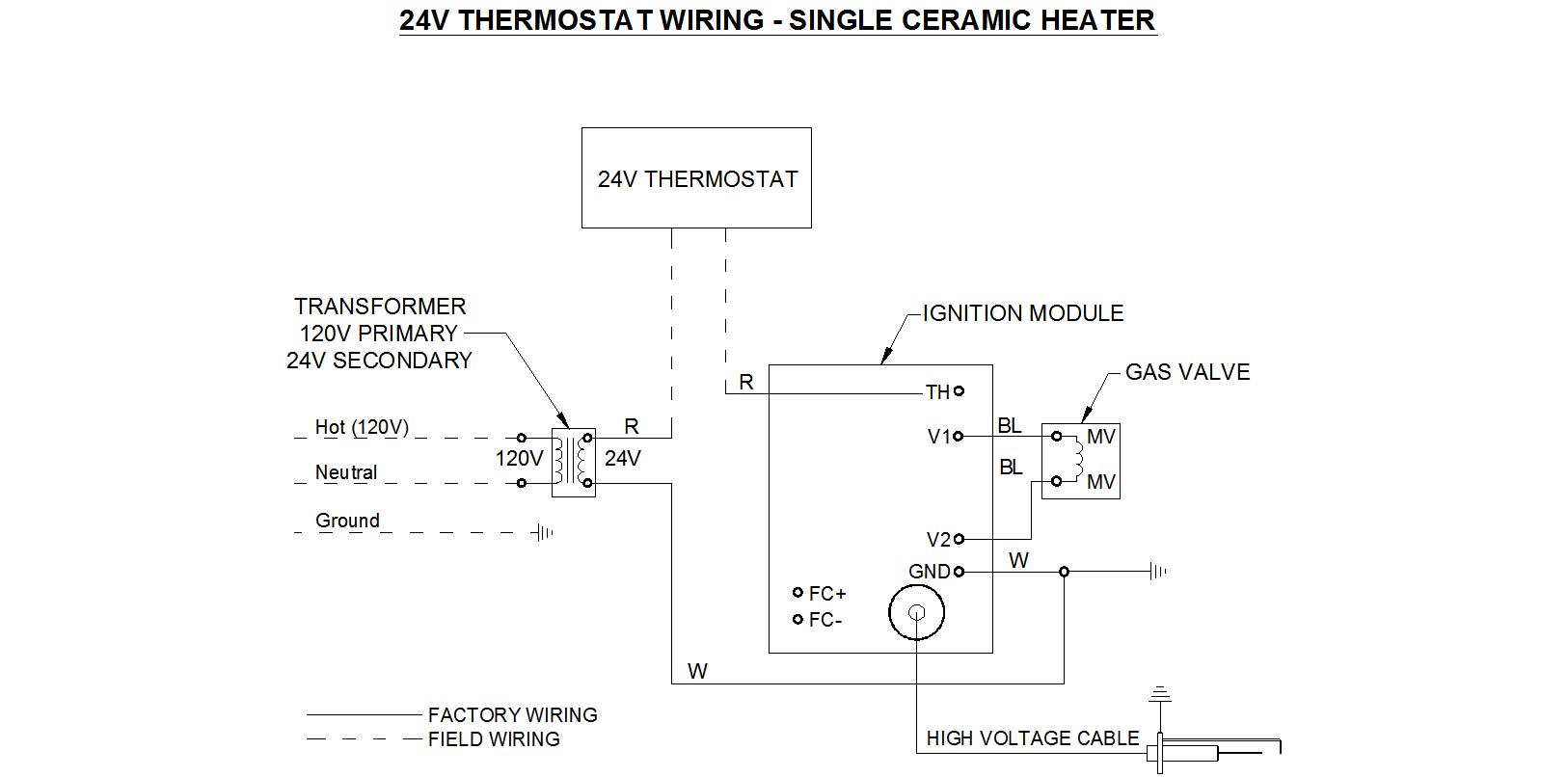 Ceramic Heater Wiring Diagram