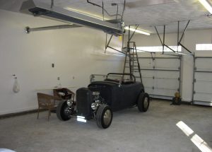 antique garage heater
