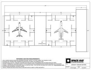 aircraft hangar heater layout 2